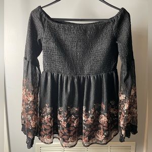 Altar’d State Floral Blouse